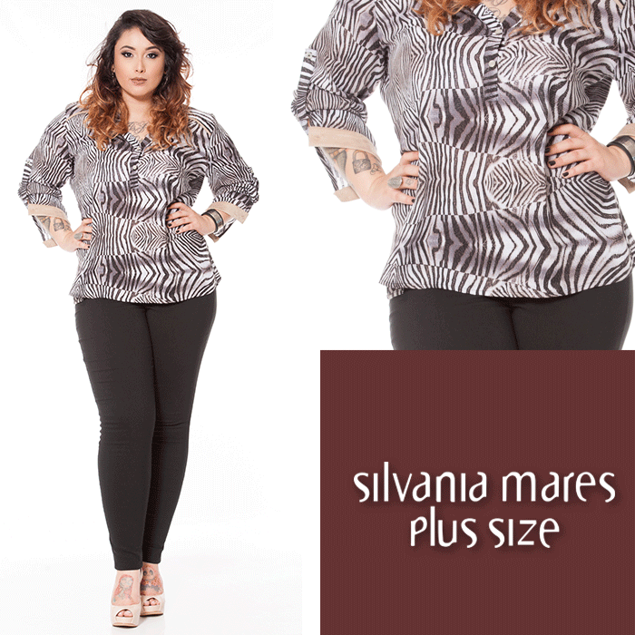 moda executiva plus size