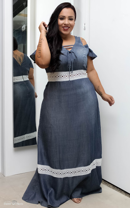 Modelo plus size homem – Silvania Mares