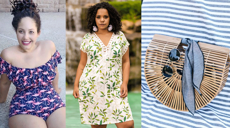 moda praia verão 2019 plus size