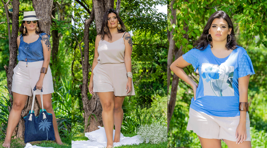 15 ideias de looks da moda plus size